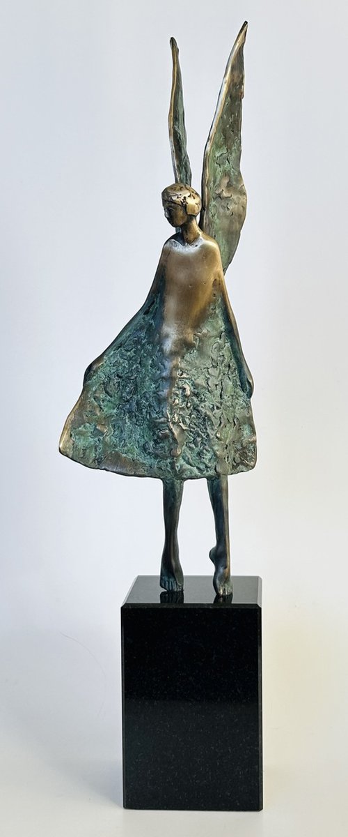 Walking Angel, no.VII/VIII by Joanna Cholewa