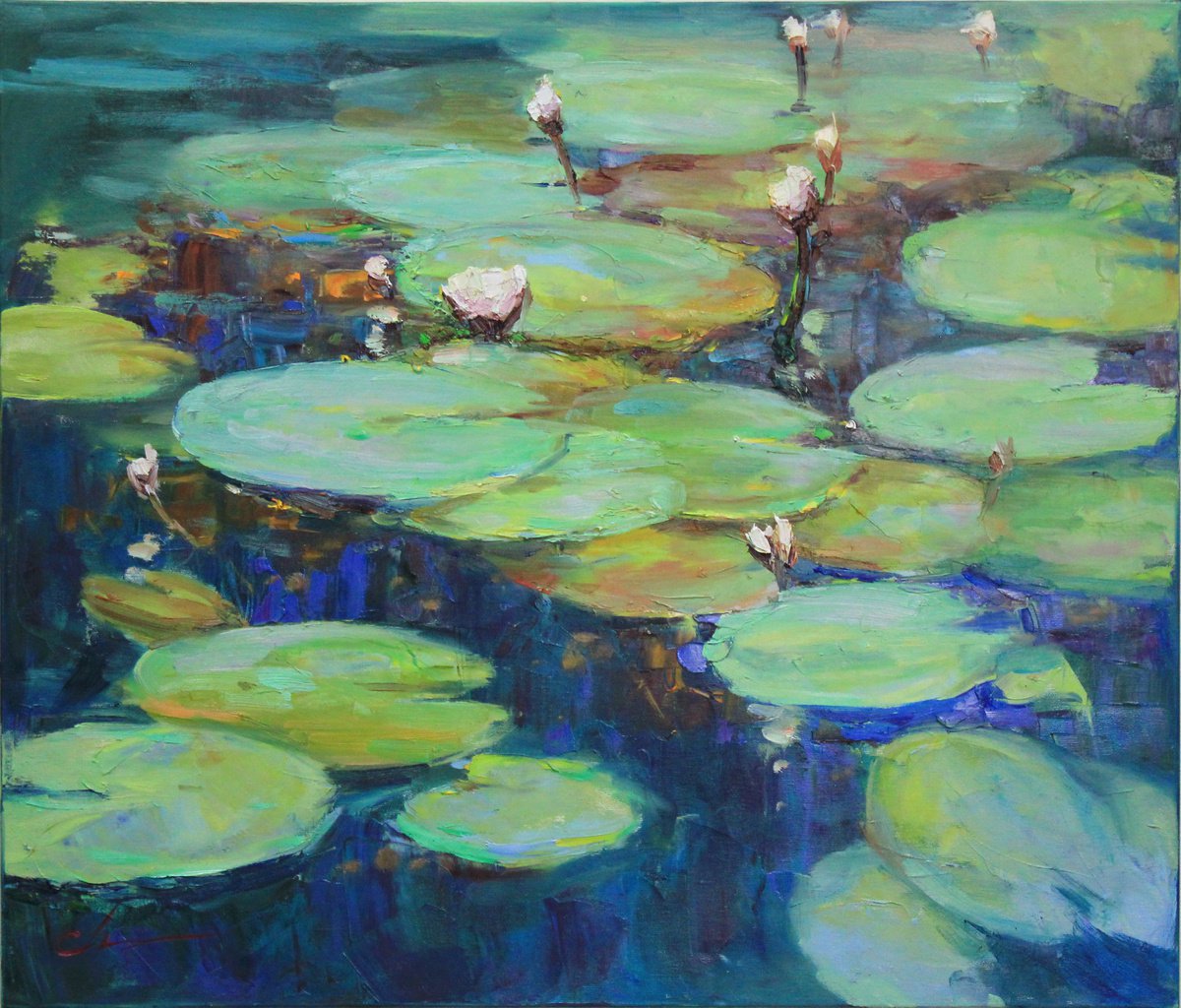 Water Lilies #2 by Sergei Chernyakovsky
