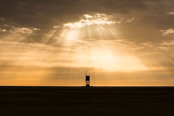 SUNBURST OVER TOWER