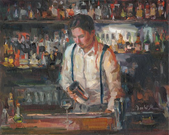 The barman