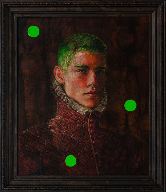 Portrait of a Young Man in Red