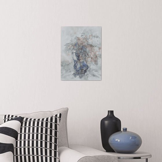 Abstract bouquet 30x40 cm 2025