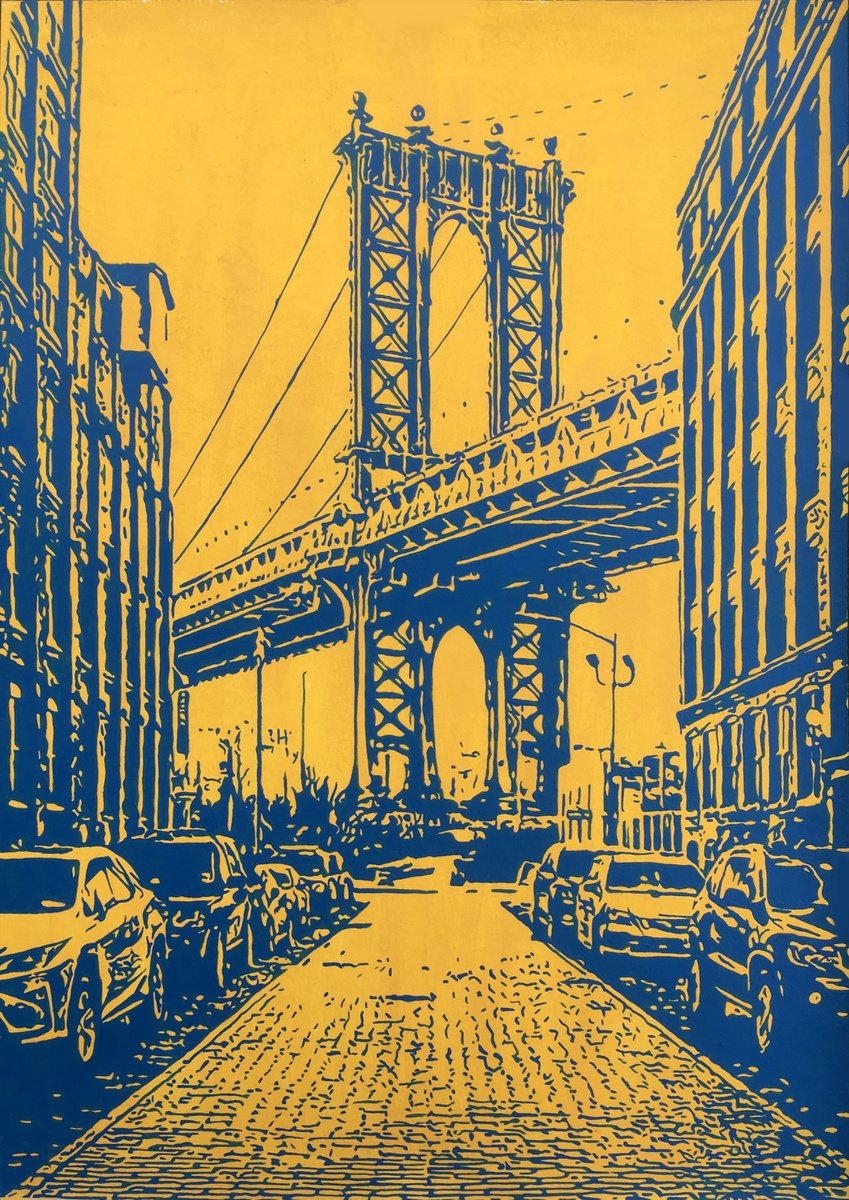 Brooklyn Bridge by Kosta Morr