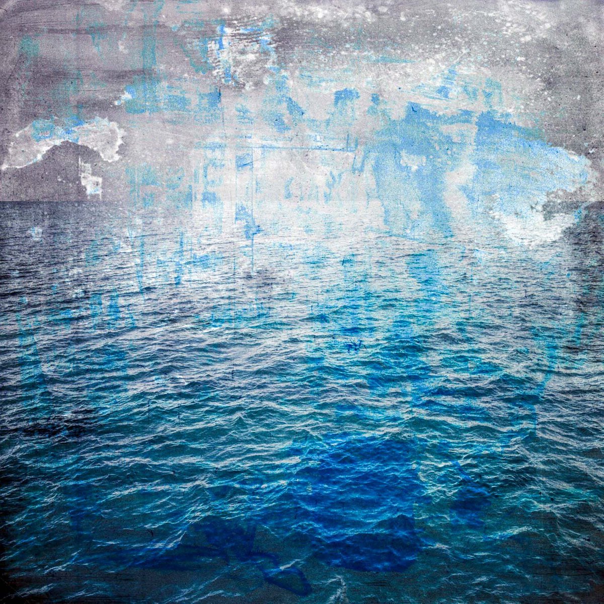 Abstract Landscape Photograph By Sven Pfrommer, 39 X 39", La Mer Xviii, Original Artwork