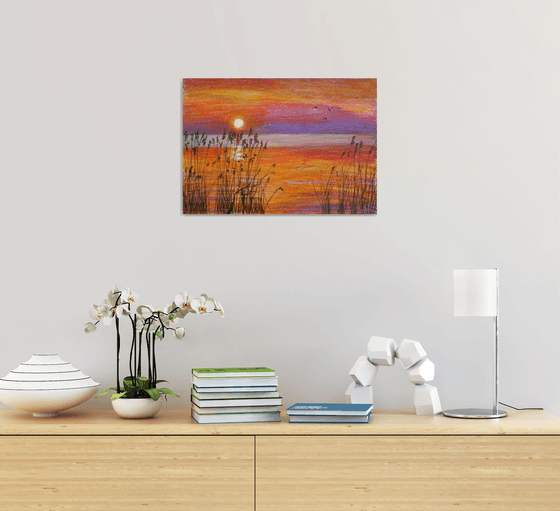 Sunset /  ORIGINAL PAINTING