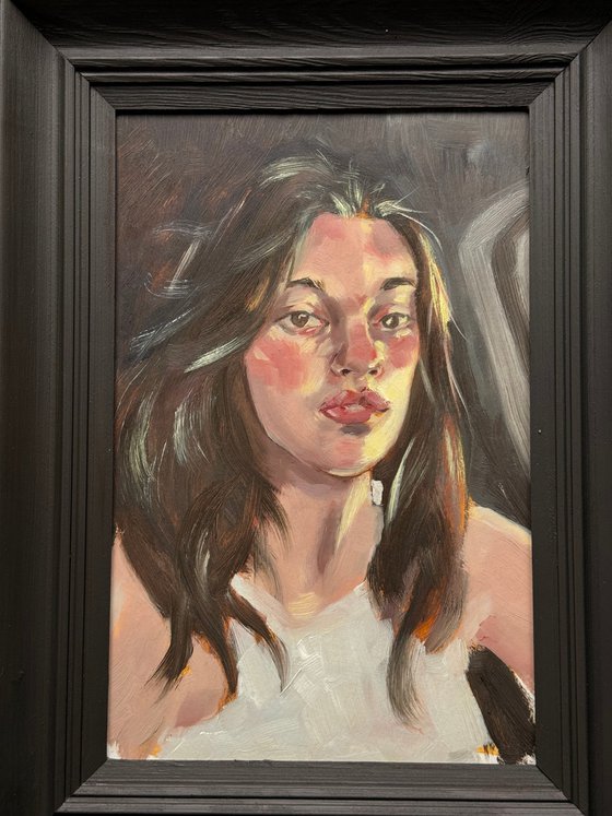 Evening Light  from the “100 Portraits”