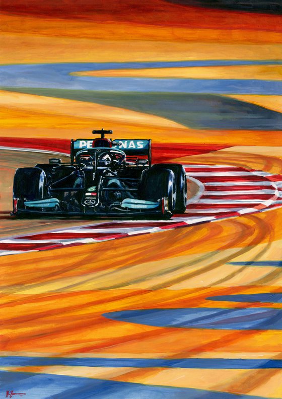 Lewis Hamilton - 2021 Bahrain GP Winner