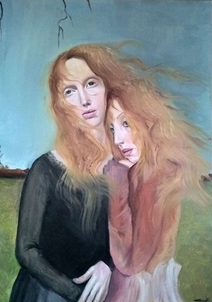 Girls in the wind II by Vikt�ria D�ri