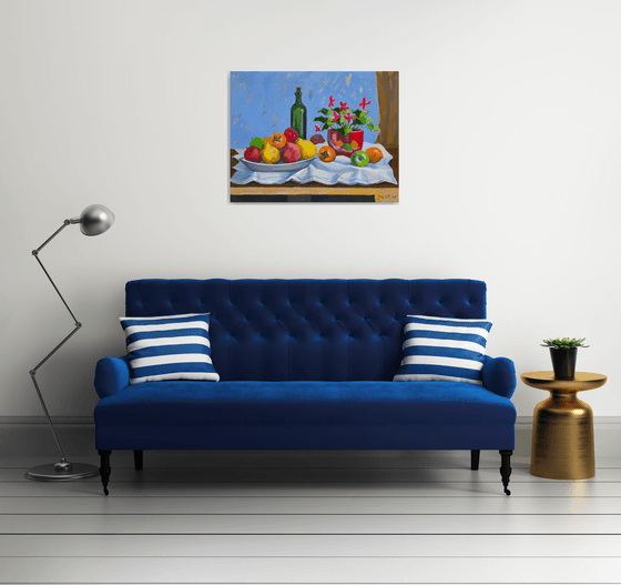 Still life with flowers