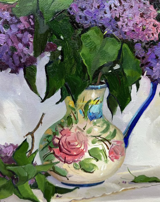 Still life with lilacs