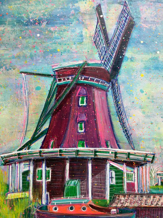 A day at the windmills of Zaanse Schans