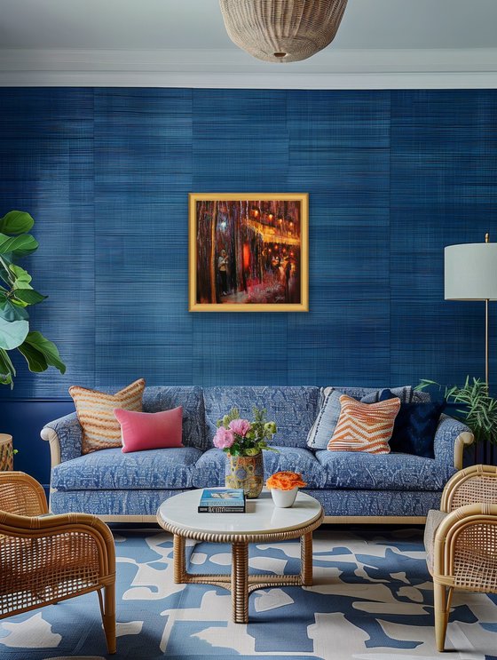 Streets of Soho in Rain