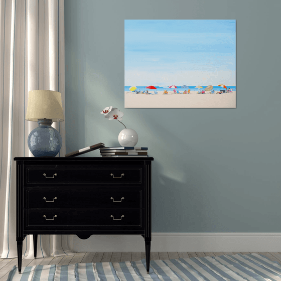 Shoreline umbrellas VII