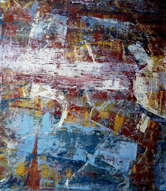 I went out in the morning and saw a puddle