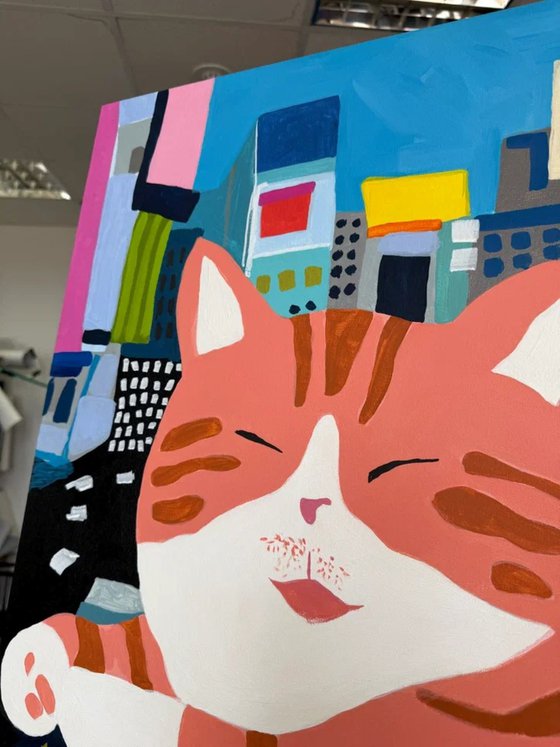 The Day Bangkok Stopped for a Giant Cat