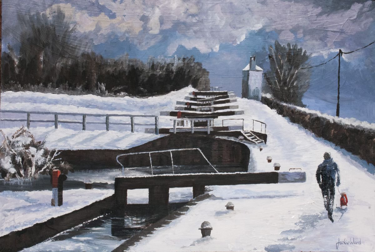 The Locks in Winter by Jackie Ward