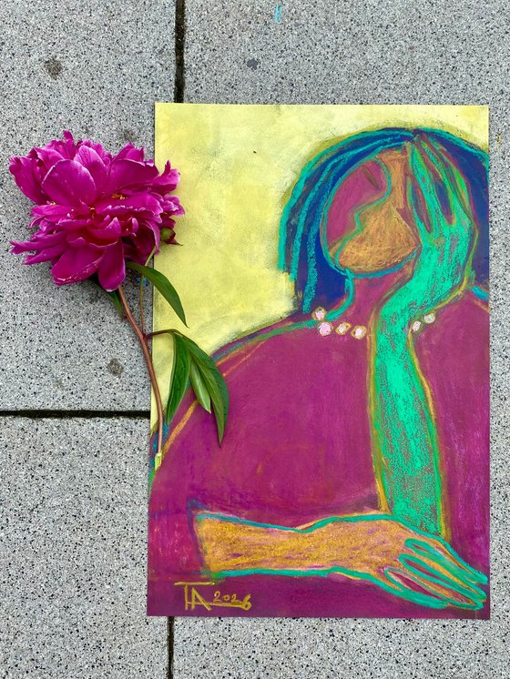 The Lady in Mauve.