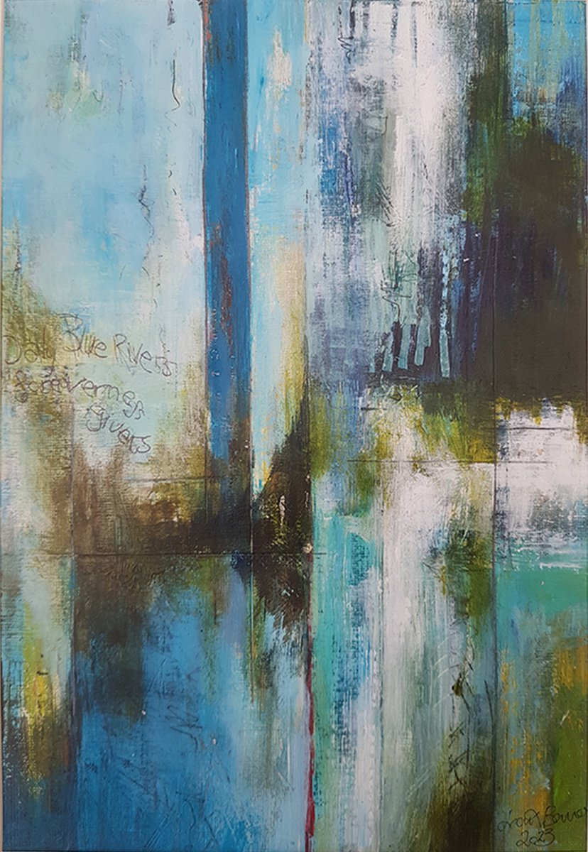 Lapis Lazuli (Study) By Frank Barnes, 8 X 11, Artwork For Sale On Artfinder