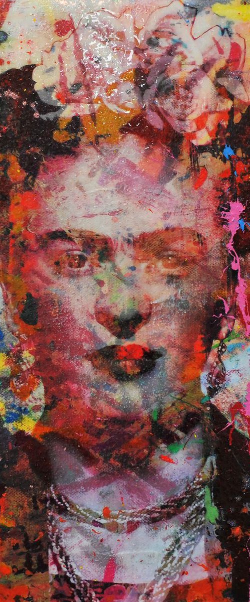 Frida Kahlo by Karin Vermeer