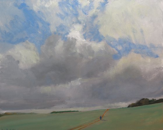 Clouds above the Wolds