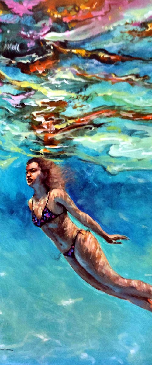 Girl swimming40 by Vishalandra Dakur