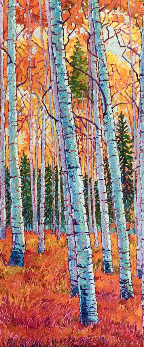 October Forest by Natalia Bessmertnova