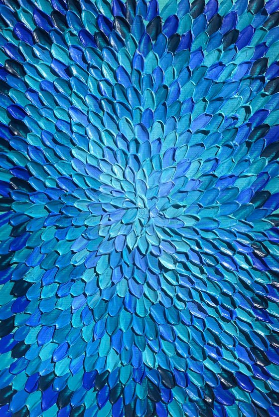 Deep sea (on paper, unframed)