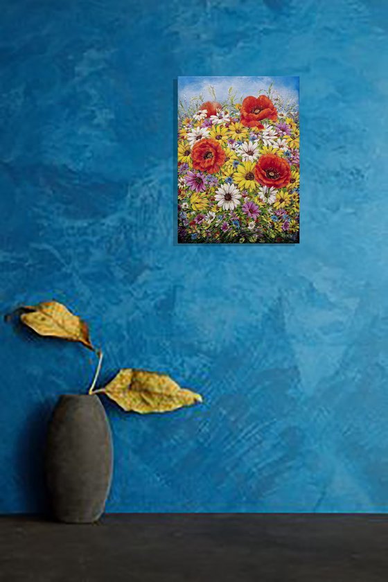 Wild Poppies & Daisies