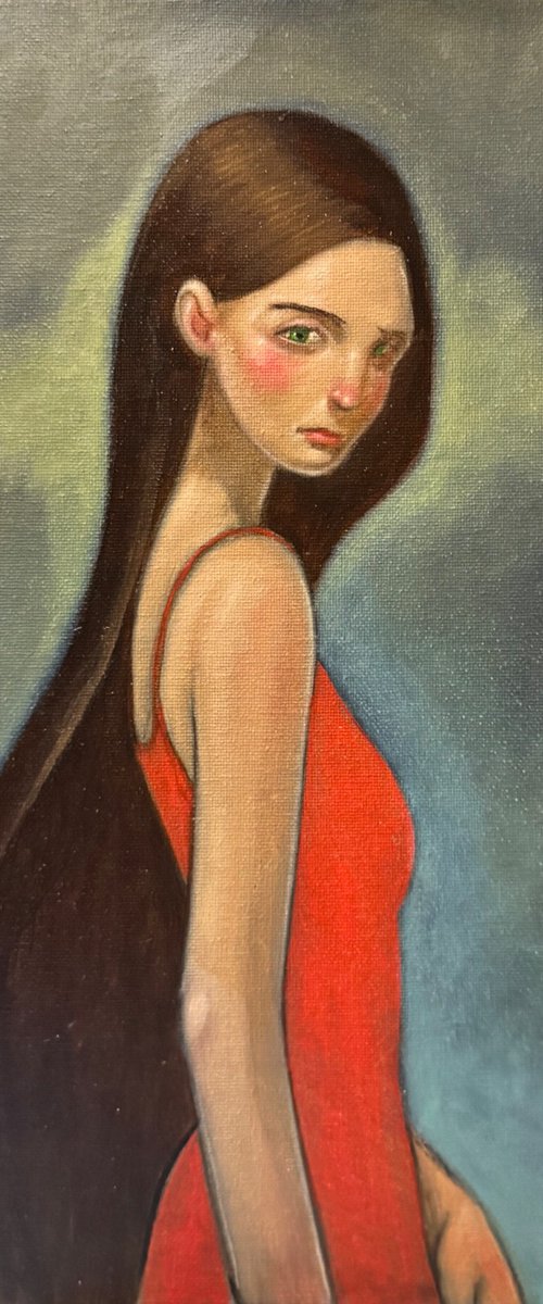 Lady in Red by Pete Conroy