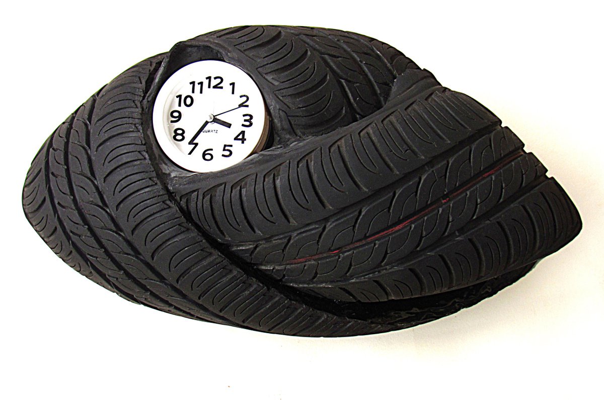 Still Life Sculpture By Antonio Mele, 22 X 12, Car Of The Time, Original Artwork