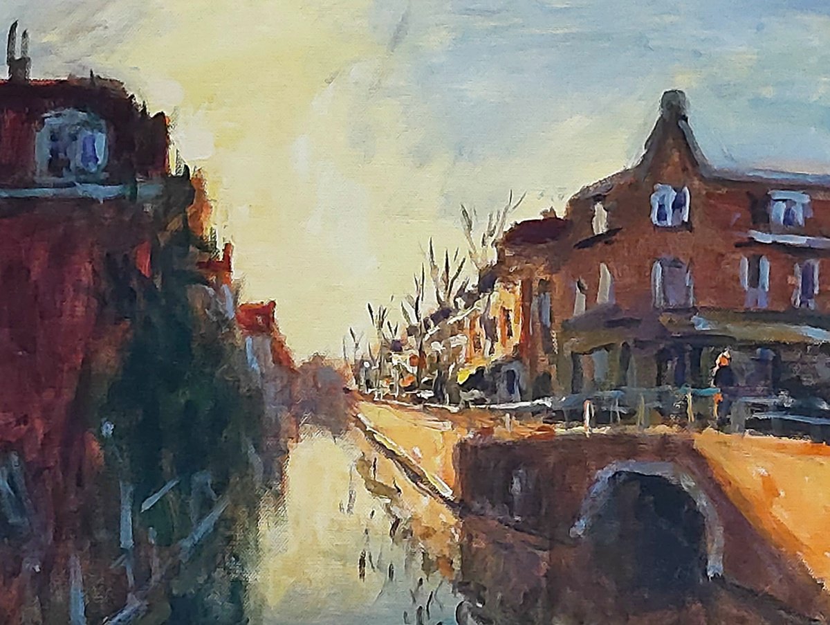  The Bridge Crosser By Dimitris Voyiazoglou, 20 X 17, Artwork For Sale On Artfinder