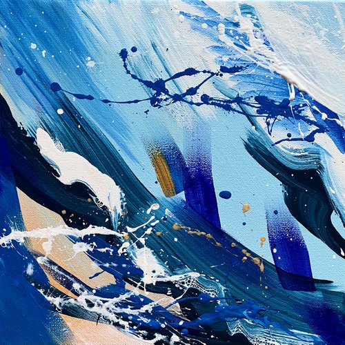Blue Deep IV by Aleona Isakova
