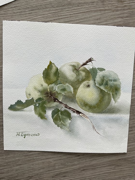 Apple Orchard Diptych