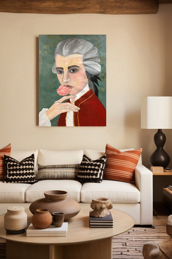 The Enigma of the Flower - Art-Deco