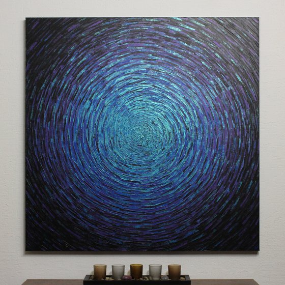 Vast Iridescent Blue-Violet Glow