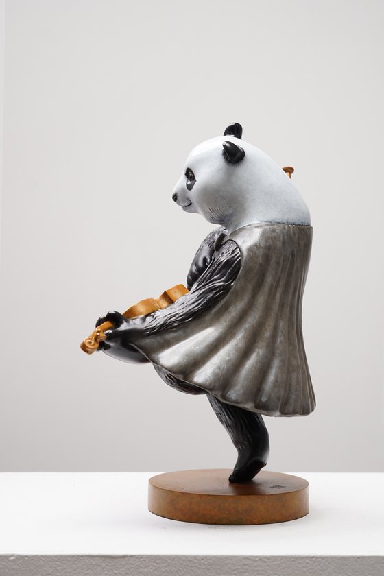 The Melodic Panda Warrior