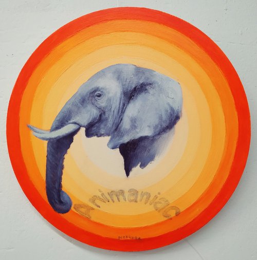 "Animaniac presents"Elefante by Pilar Alvarez