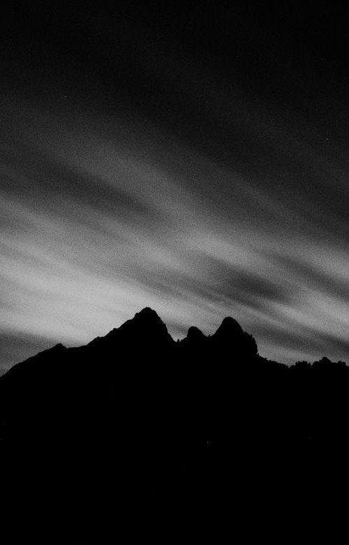 Clouds over the Alps by Charles Brabin