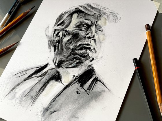 Donald Trump portrait