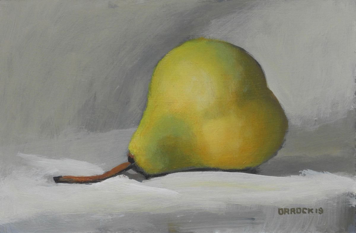 An Organic Pear by Peter Orrock