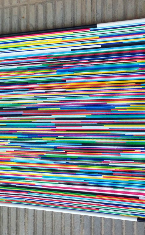 CREATING THE BLACK AND WHITE (112 x 57cm) (44 x 22,4) XL!! by Segutoart