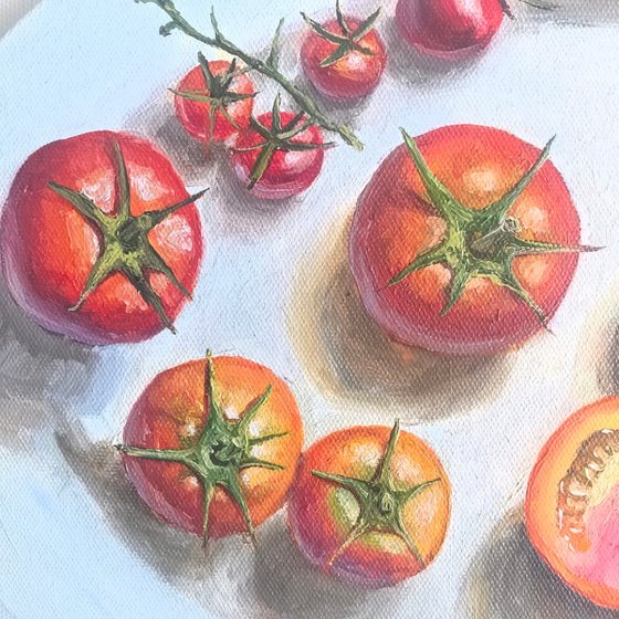 Tomato Oil Painting