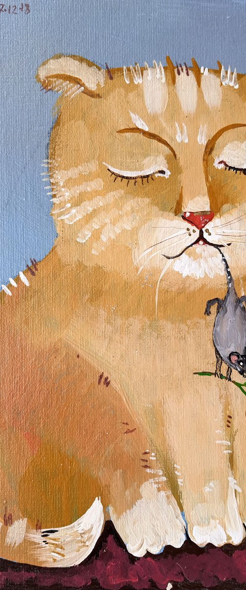 Cat and Mouse. by Rakhmet Redzhepov