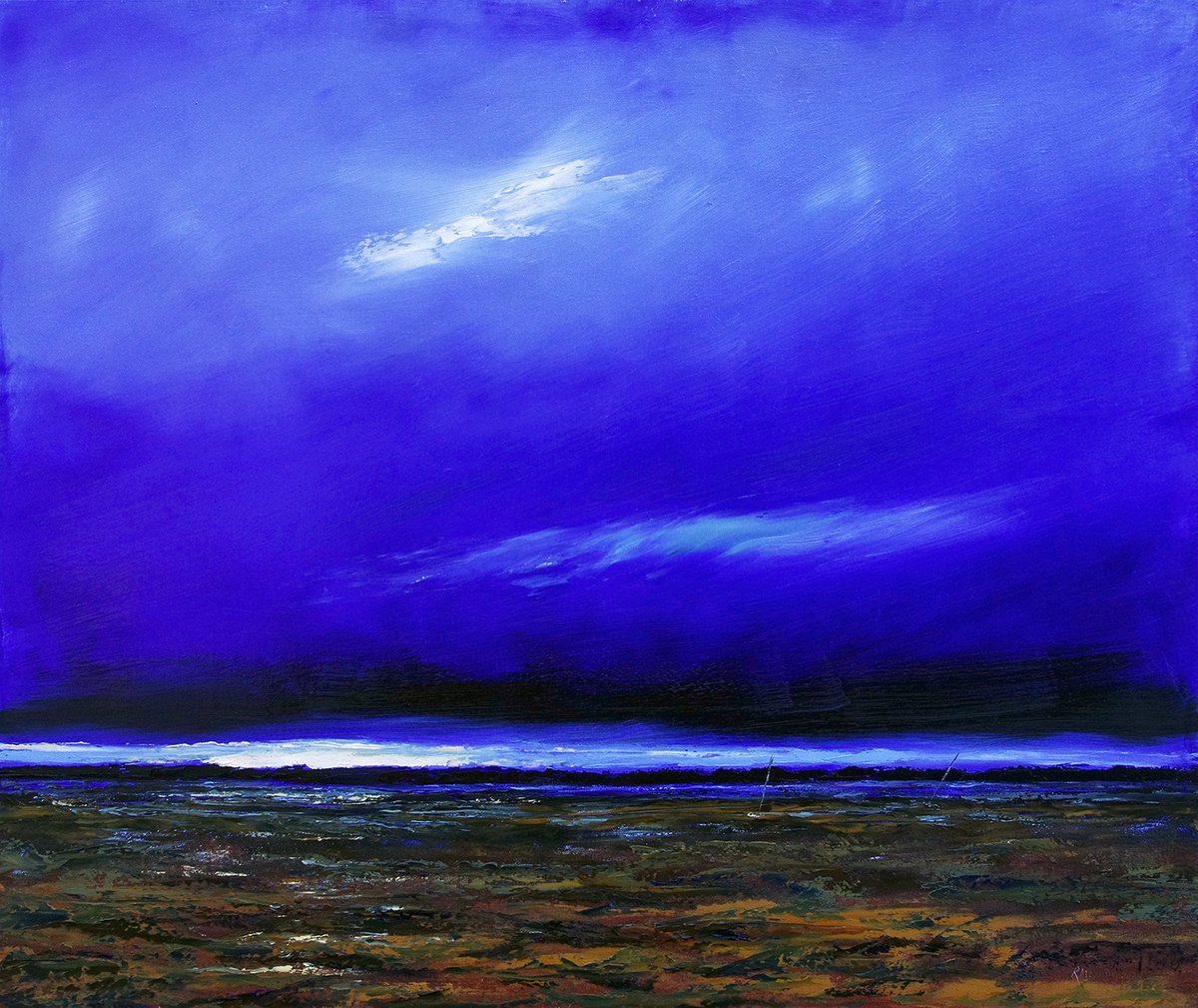 Seascape-8 By Richard Manning, 36 X 30, Artwork For Sale On Artfinder