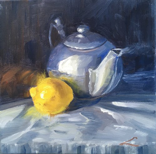 Lemon tea by Elena Sokolova