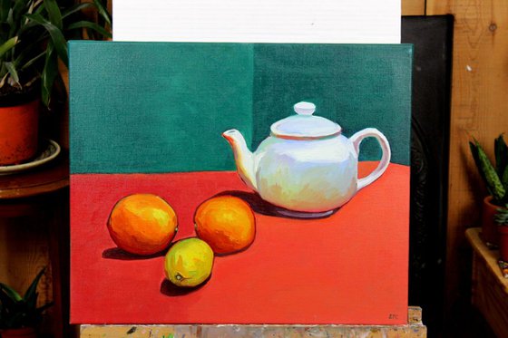 Still life, Red and Green