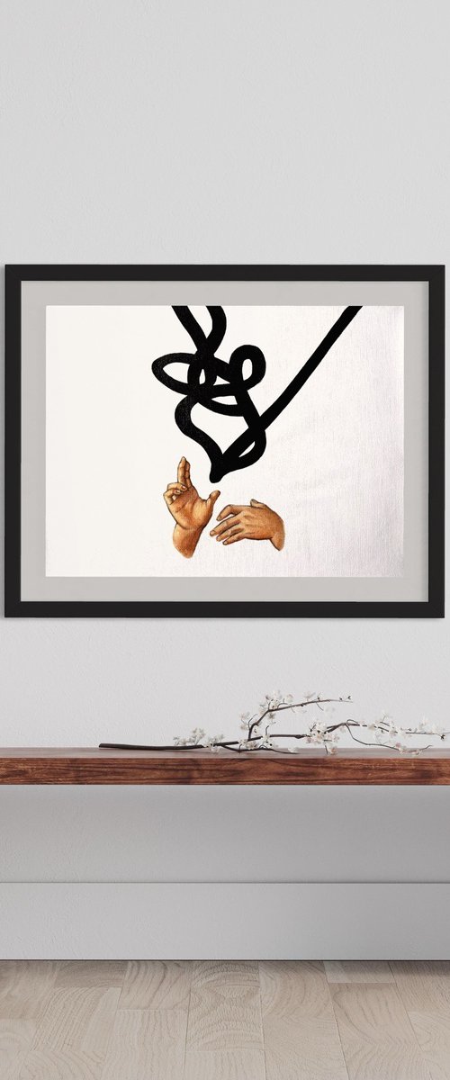 "PRAYER" - symbol by Anzhelika Klimina