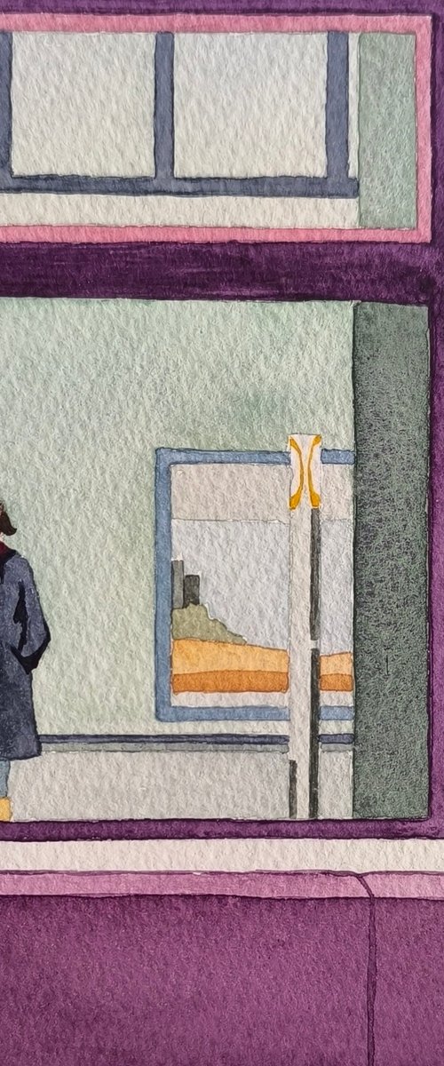 Berlin U-ban by Elina V.G.