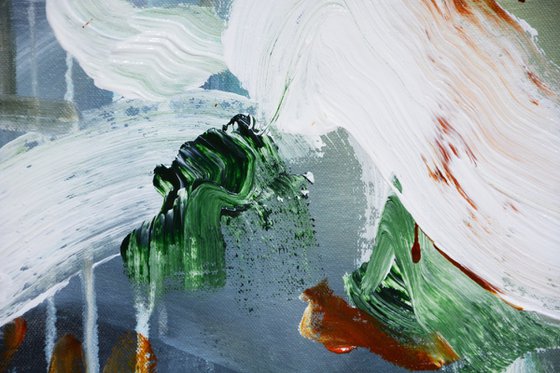 Turbulent frivolity of orange