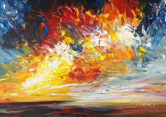 Clouds At Sunset M 1